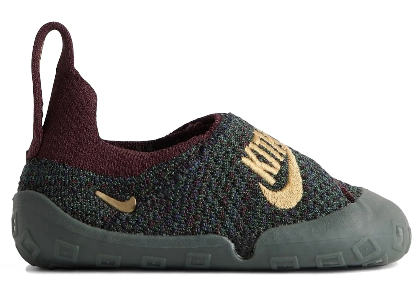 Детские кроссовки Lifestyle Nike Swoosh 1 Nike, Fir/Metallic Gold/Burgundy Cursh/Midnight Navy/Black Spruce/Black