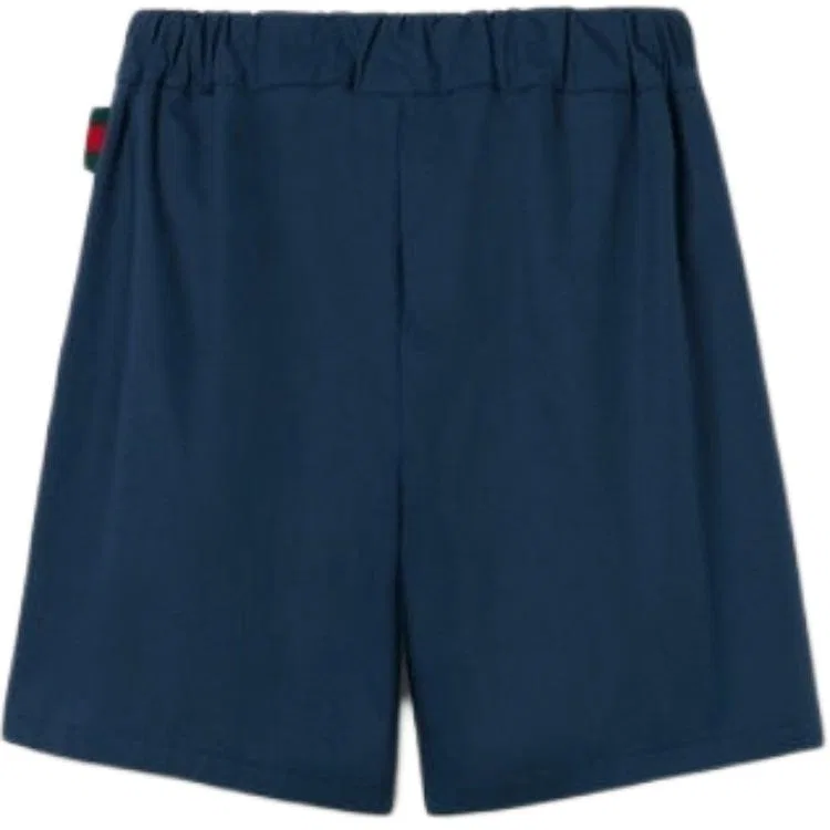 Детские шорты Moderate Stretch, GUCCI, Blue — фото 3