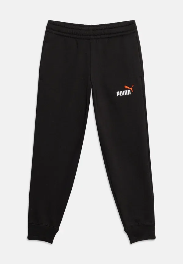 Брюки хлопковые Logo unisex Puma, black/Red flash, красный