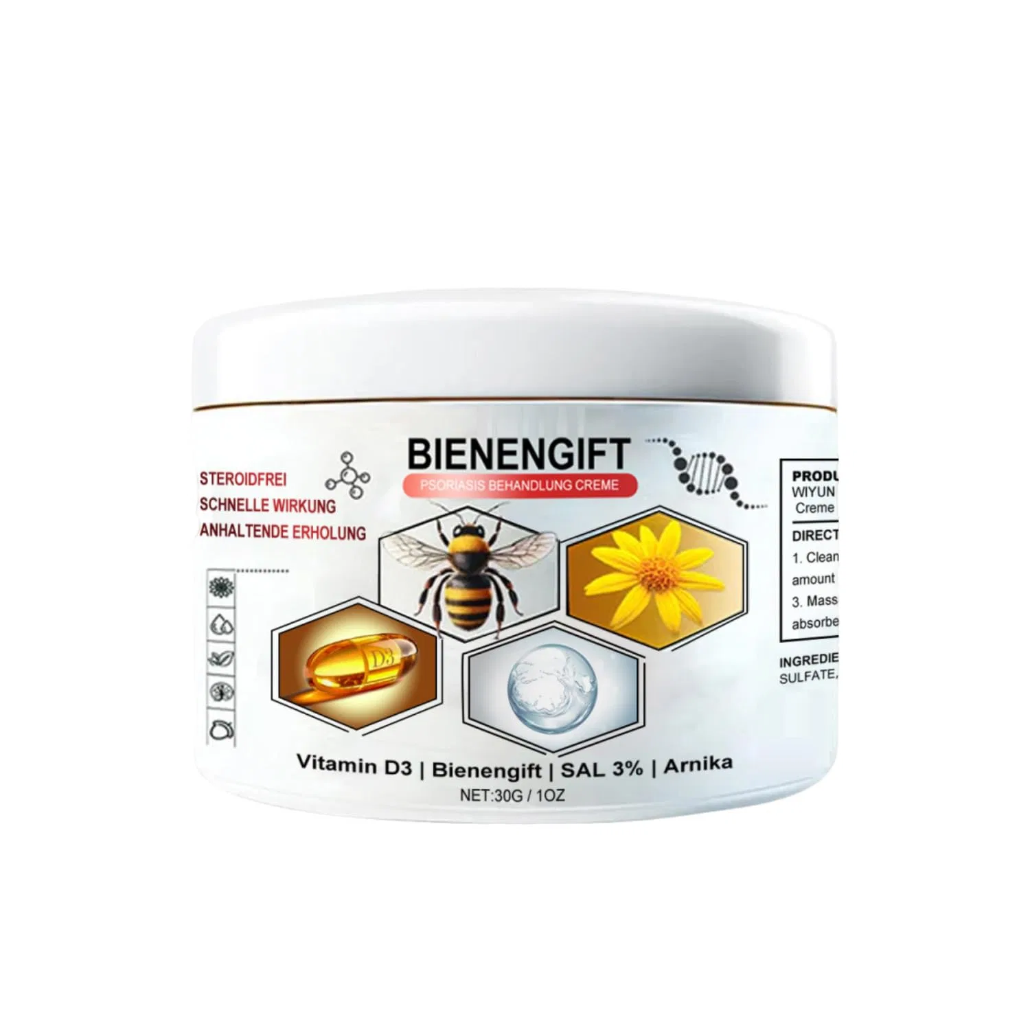 Крем для тела Todahof Bee Venom, 30г, 1 шт Generisch