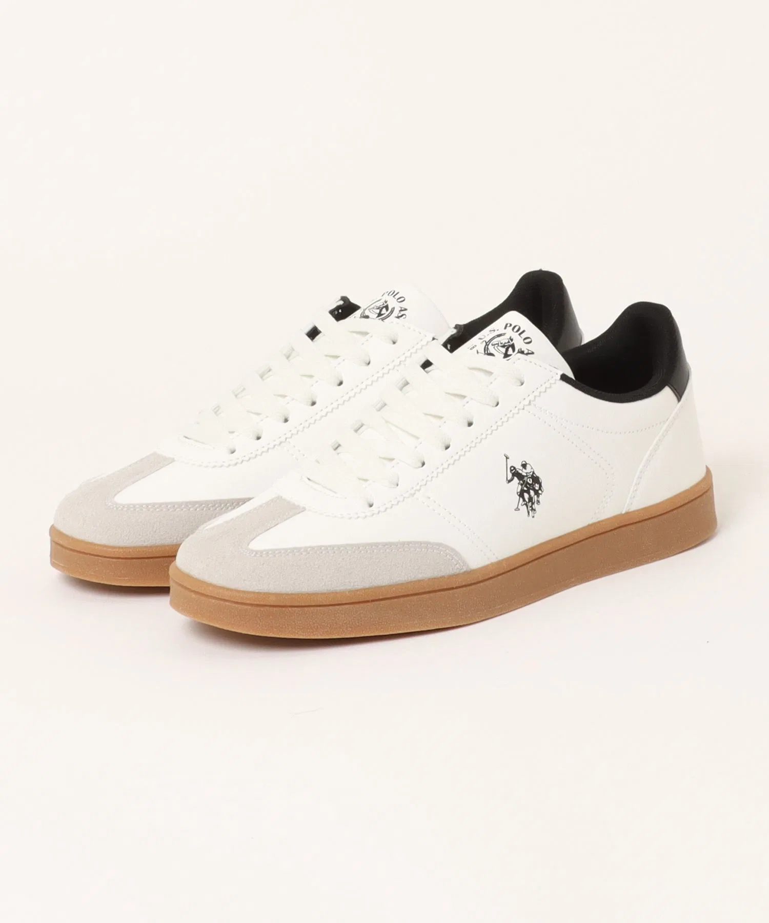 Мужские кроссовки U.S. Polo Assn. кожаные низкие