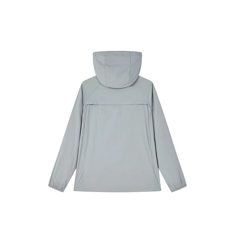 Детская солнцезащитная куртка с капюшоном Under Armour, Light Gray — фото 3