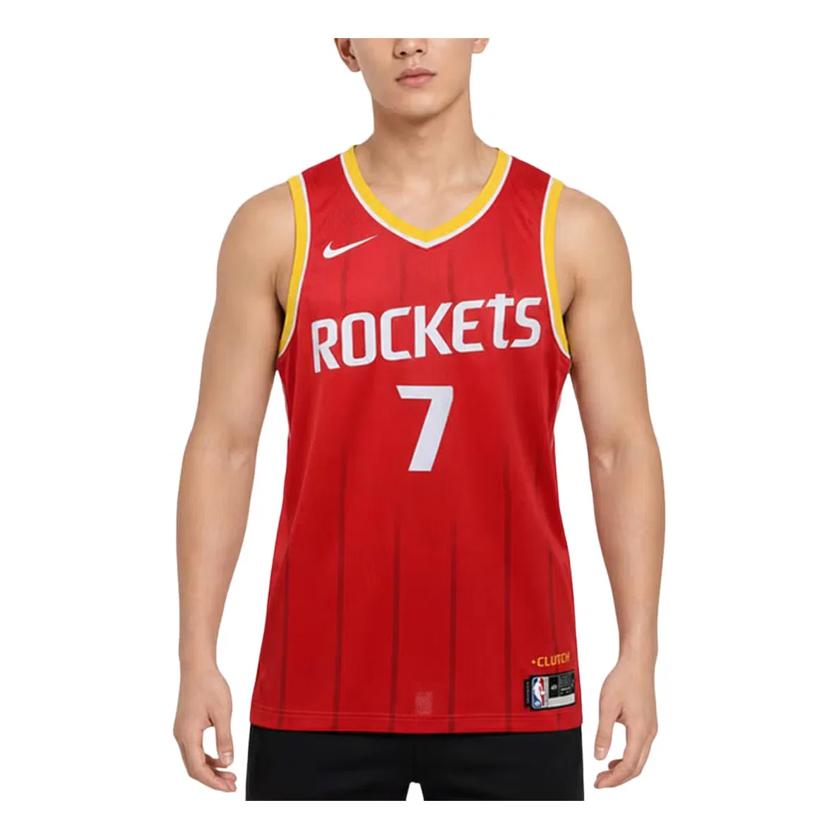 Джерси баскетбольное с технологией Dri-FIT Swingman Nike, красный — фото 2