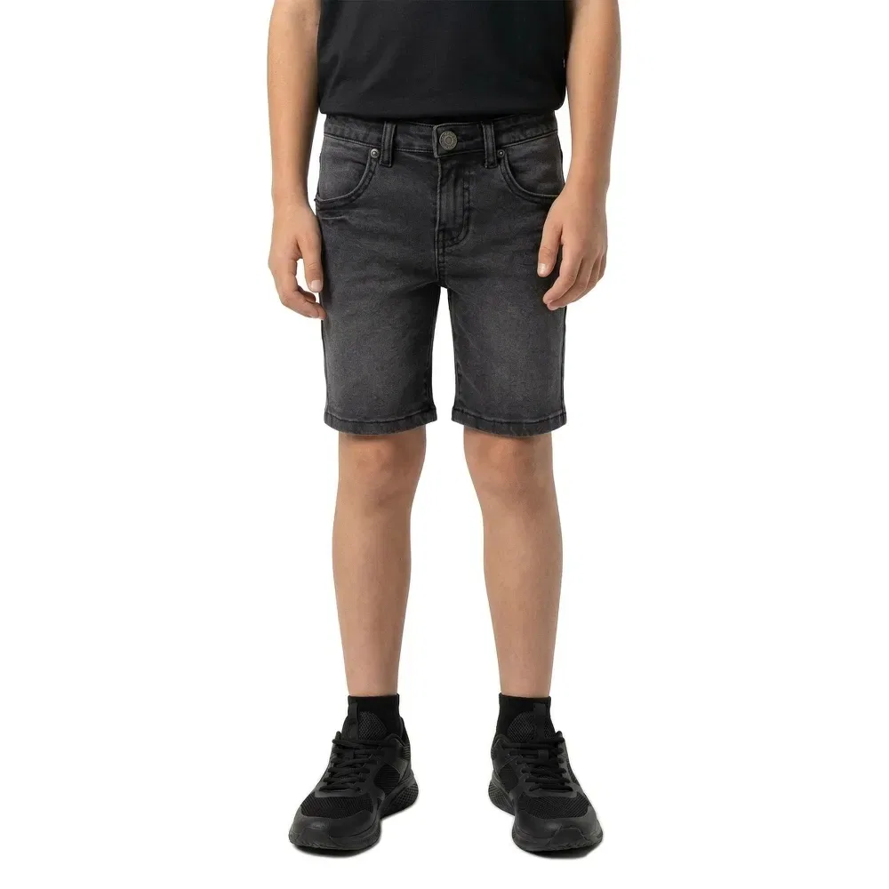 Шорты джинсовые Relaxed Fit Urban Classics, черный — фото 3