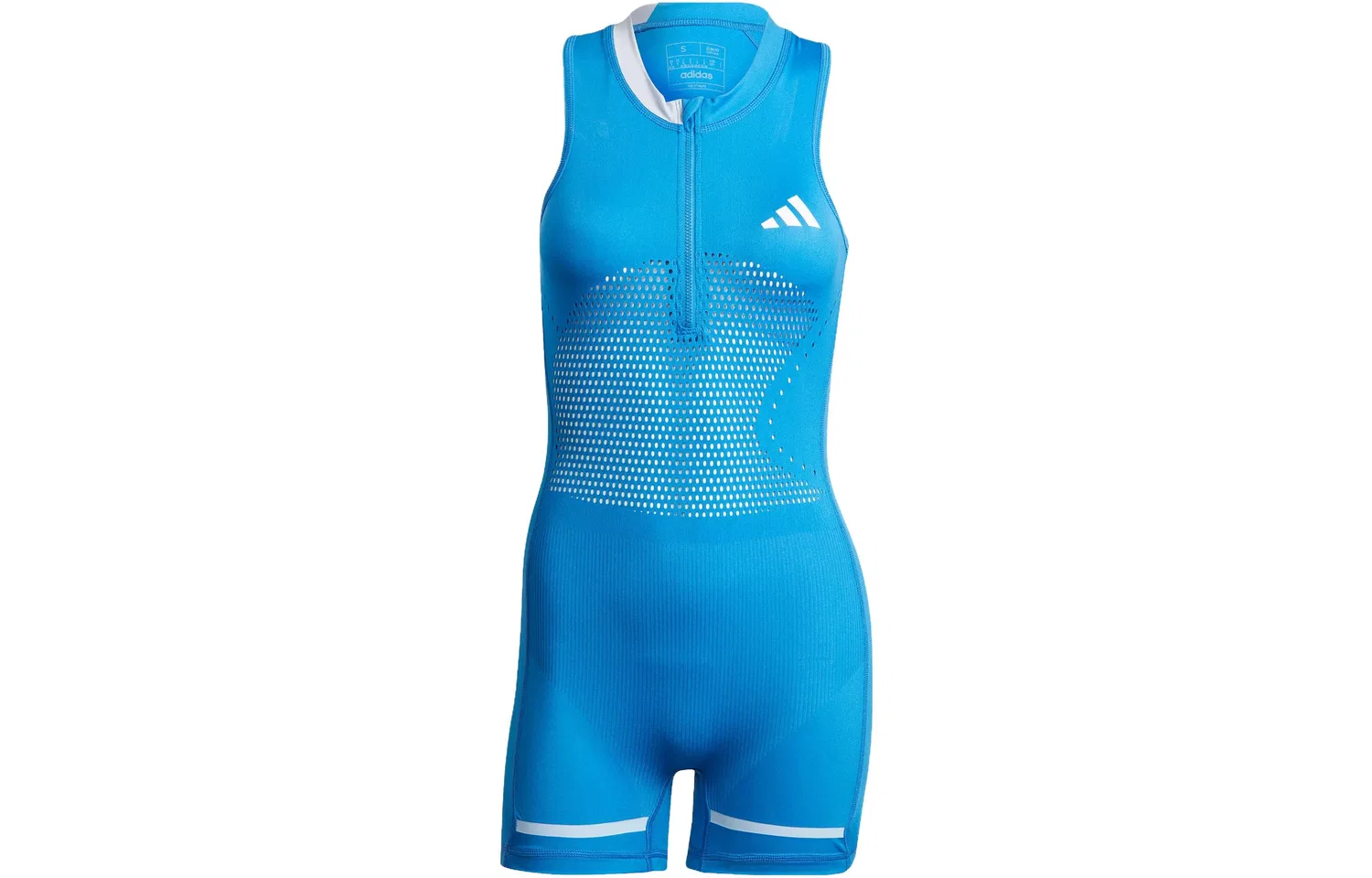 Женский спортивный комплект из топа и юбки с принтом AEROREADY Adidas, Air Force Blue — фото 3