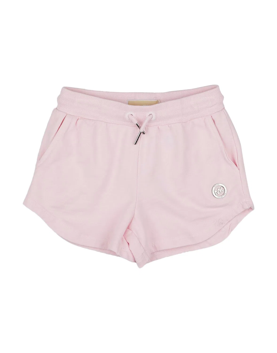 Детские шорты для девочек с логотипом Michael Kors Kids, розовый