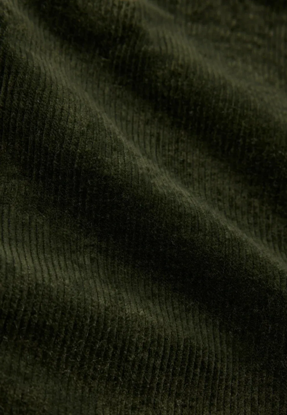 Классический крой - вельветовая мини-юбка - юбка А-силуэта Next, Khaki Green — фото 3
