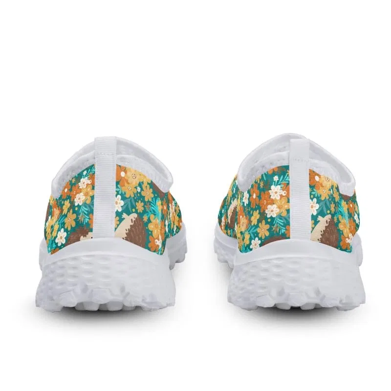 Детские кроссовки для девочек с принтом Snowflake Butterfly Ethnic Pattern Kuiaobaty, Fiori Di Riccio — фото 3