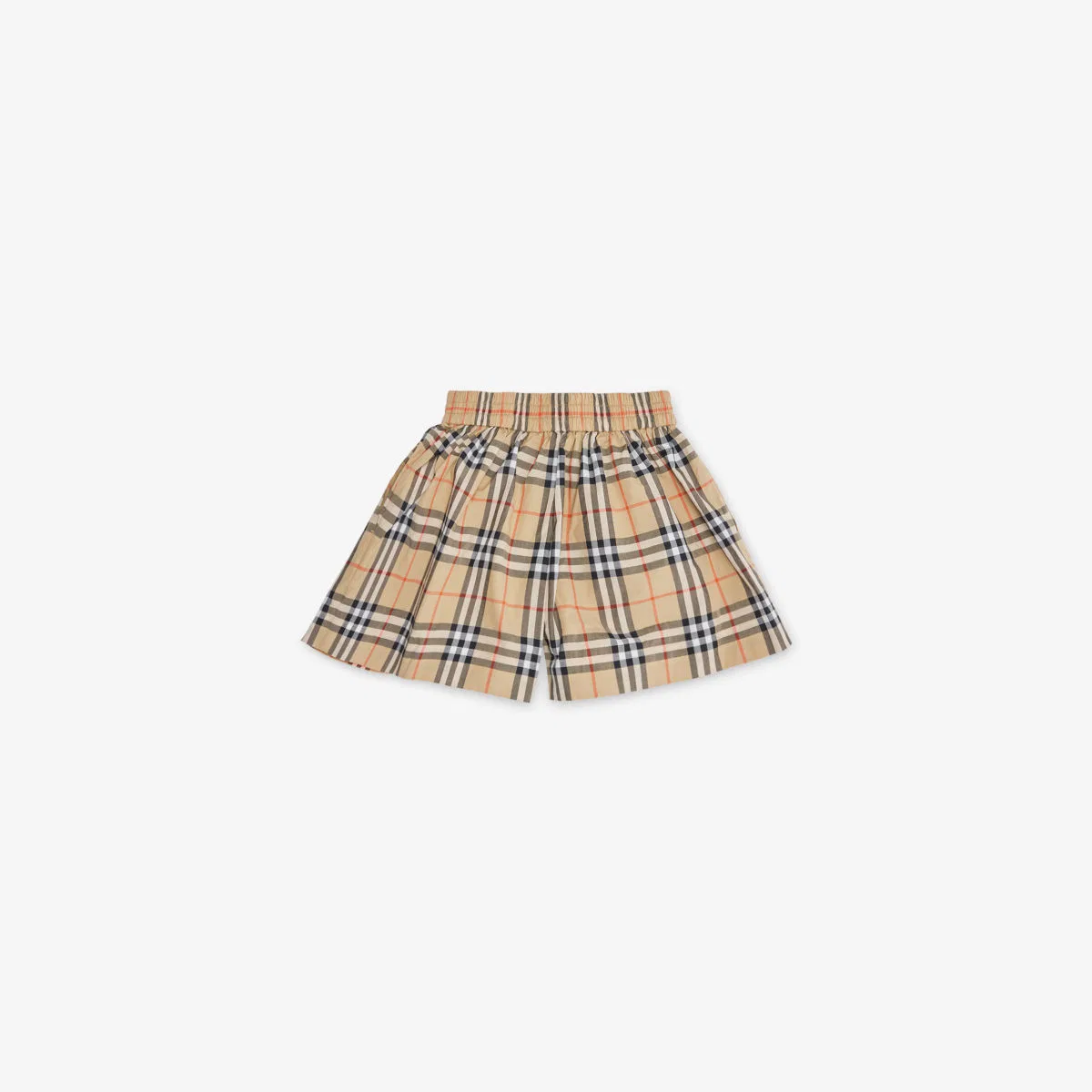 Хлопковые шорты Marcy в клетку по всей поверхности, размер 4-14 лет Burberry — фото 3