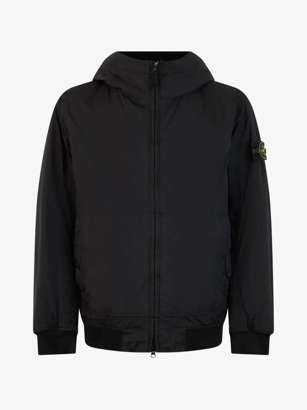 Куртка с капюшоном Crinkle Reps NY 4100110 Stone Island, черный