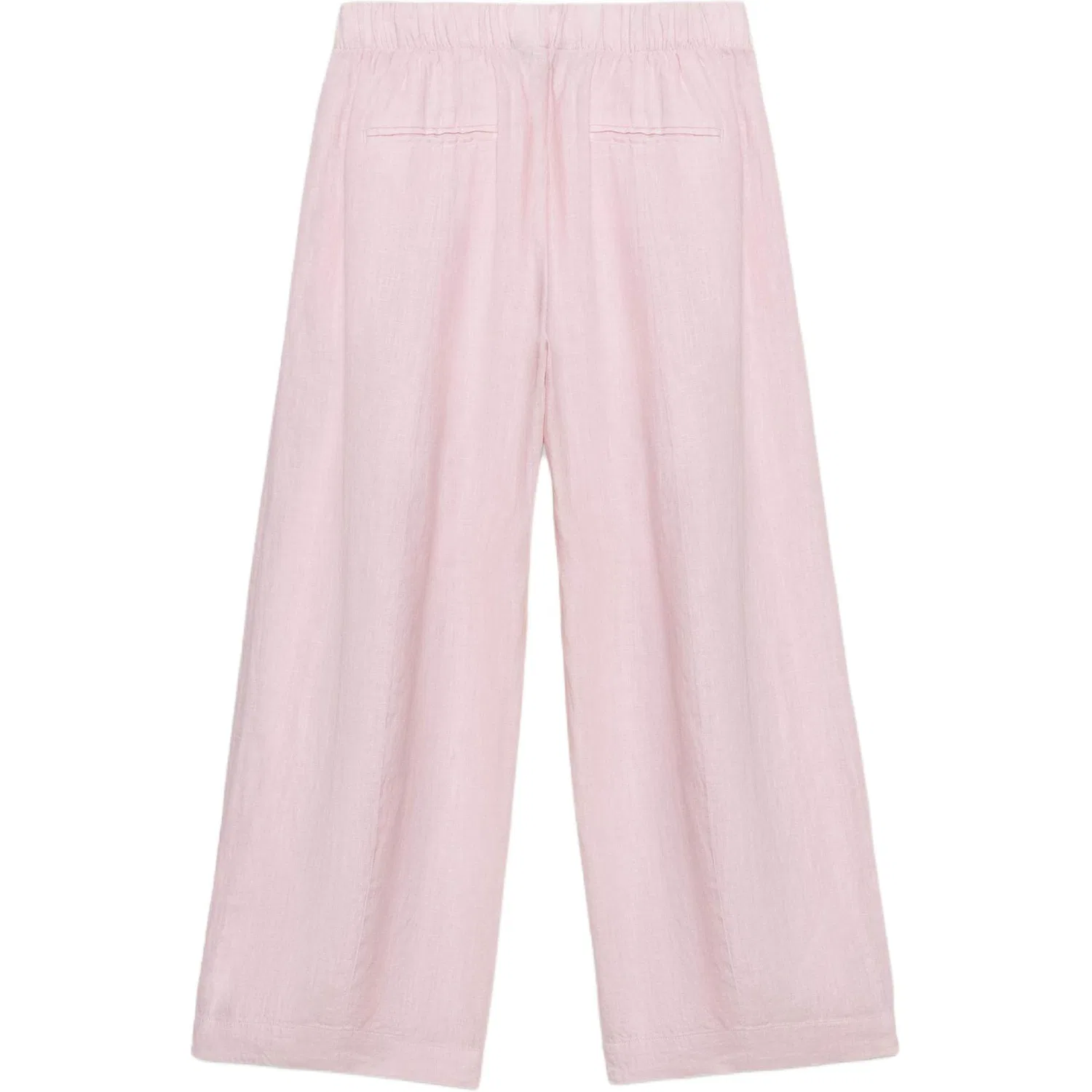 Женские повседневные брюки с широкой штаниной Light Purple Red ZARA — фото 3