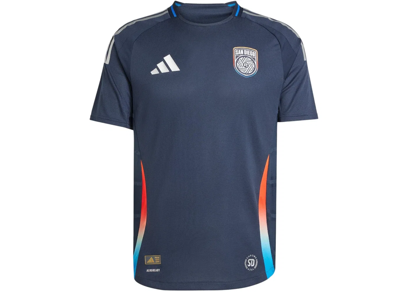 Мужская футбольная джерси с длинным рукавом Adidas, Night Navy