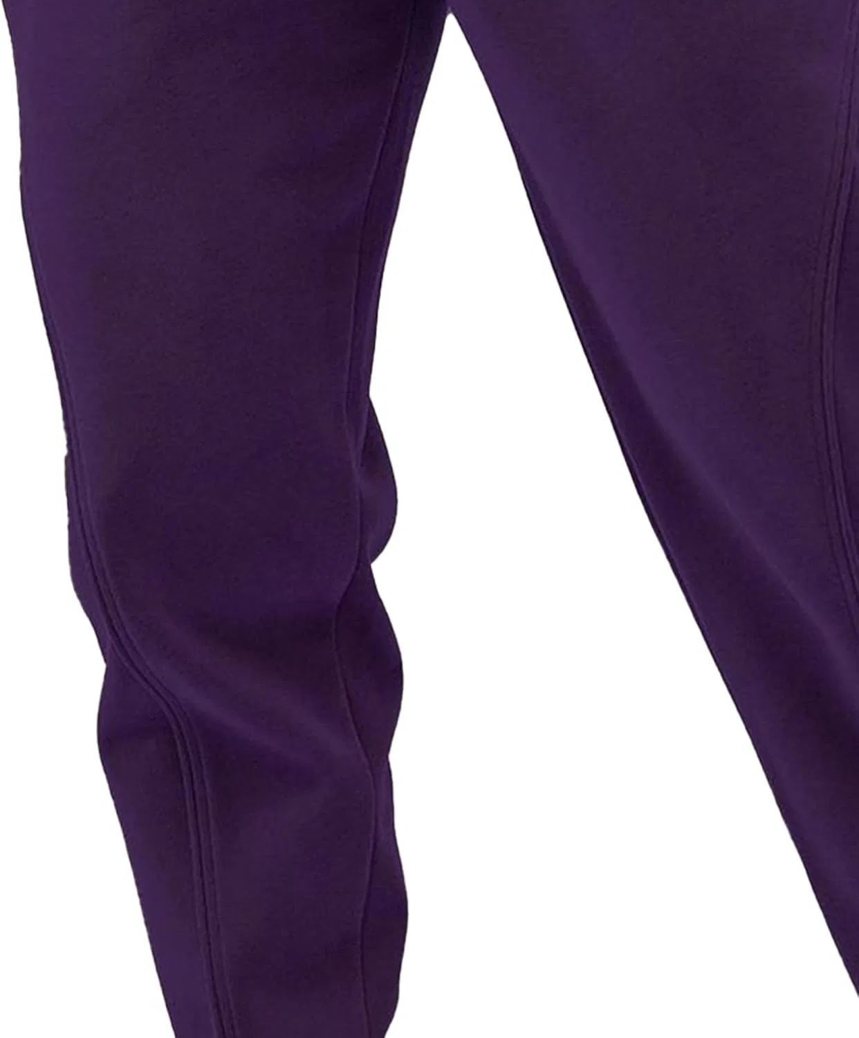 Мужские спортивные штаны с завязками, Slim Fit, фиолетовый — фото 3