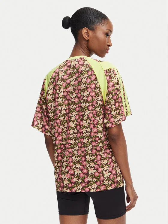 Футболка regular fit Adidas X Farm Rio House Of Tiro Adidas, розовый — фото 3