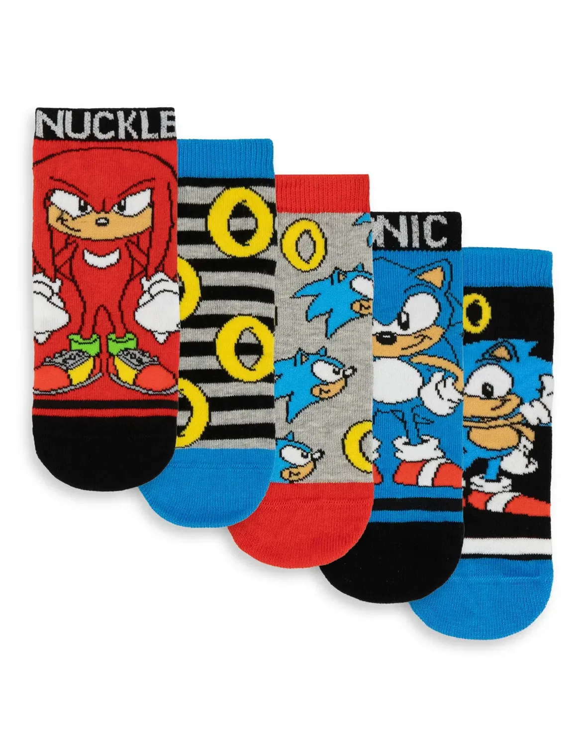 Детские носки с принтом Sonic The Hedgehog, Blue — фото 4