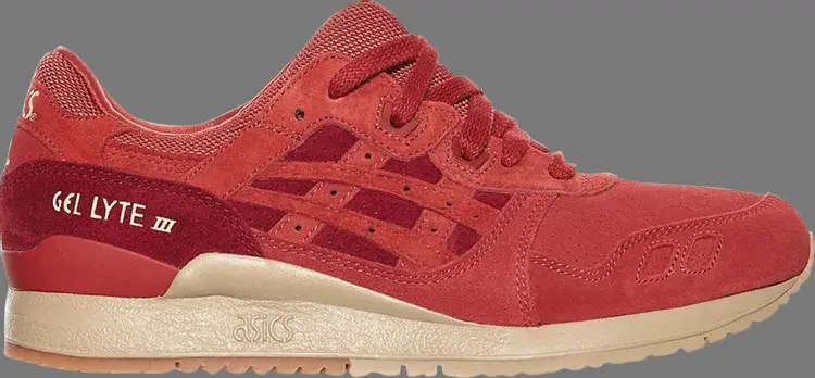 

Кроссовки gel lyte iii 'tandori spice' Asics, красный