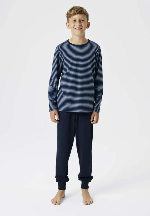 Пижамный комплект с полосками Pyjama set long sleeved Two Soon, темно-синий Blazer