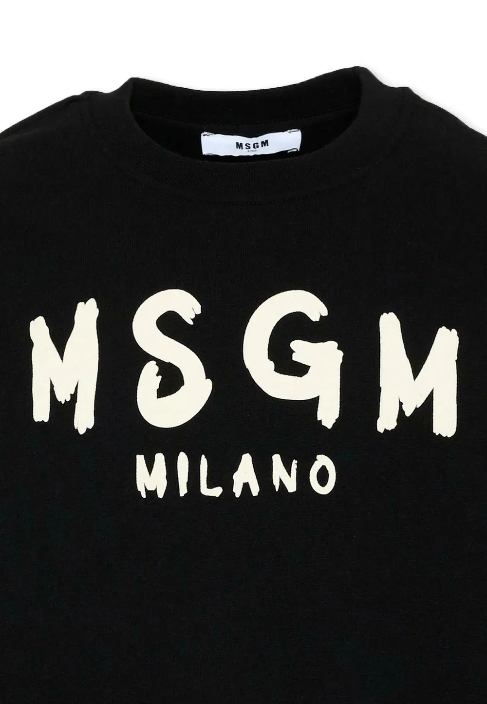 Толстовка Felpa унисекс Msgm, Black — фото 3