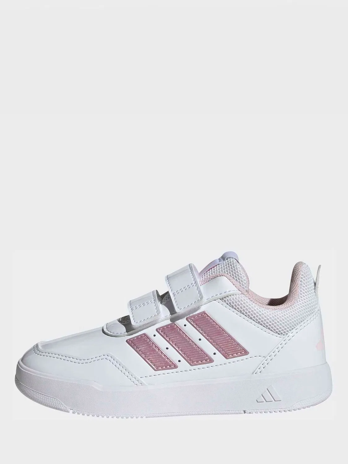 Кроссовки на липучке Tensaur Sport 3.0 adidas, бело-розовый — фото 2