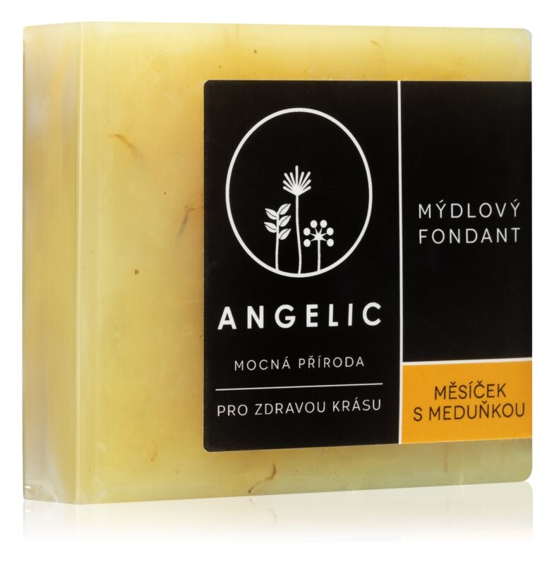 

Очень нежное, натуральное мыло Angelic Soap fondant Calendula & Lemon balm