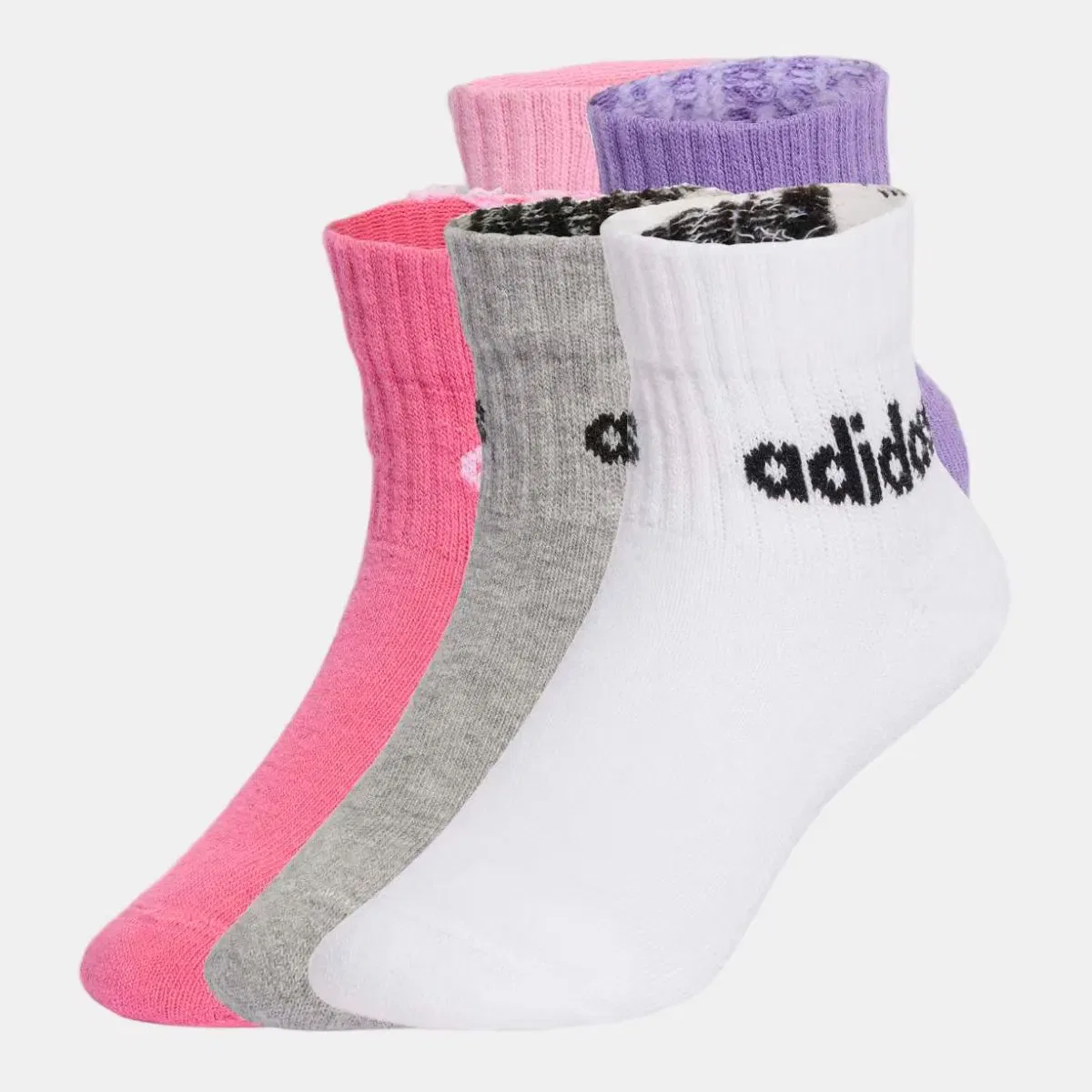 Детские носки для девочек хлопковые adidas, Rosa