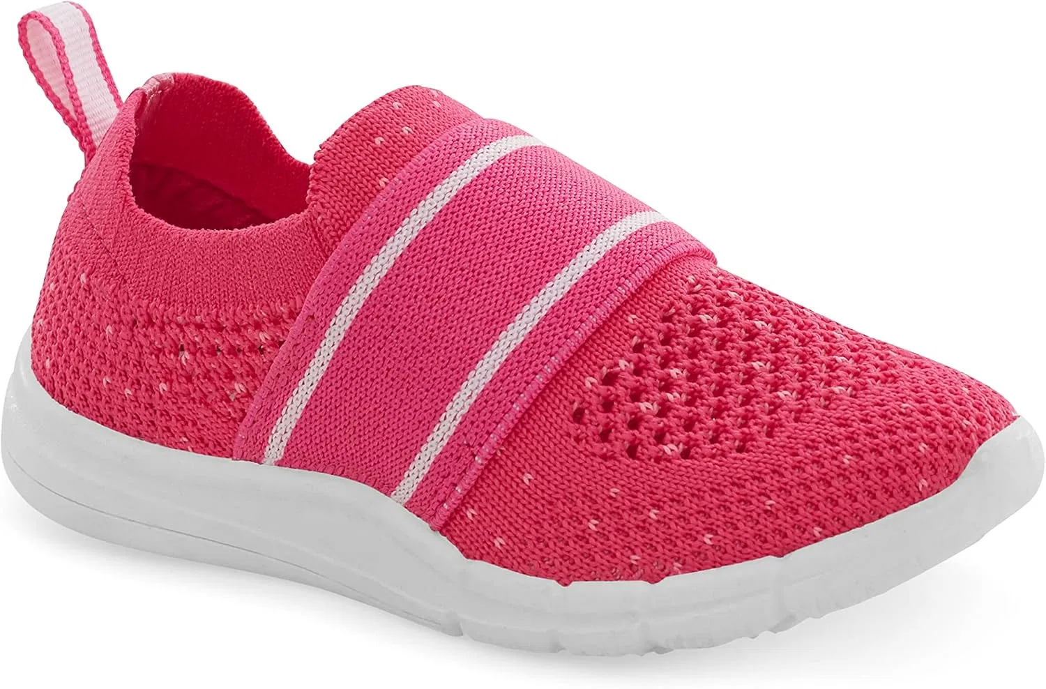 Детские кроссовки для девочек Powell OSHKOSH B'GOSH, White/Coral — фото 2