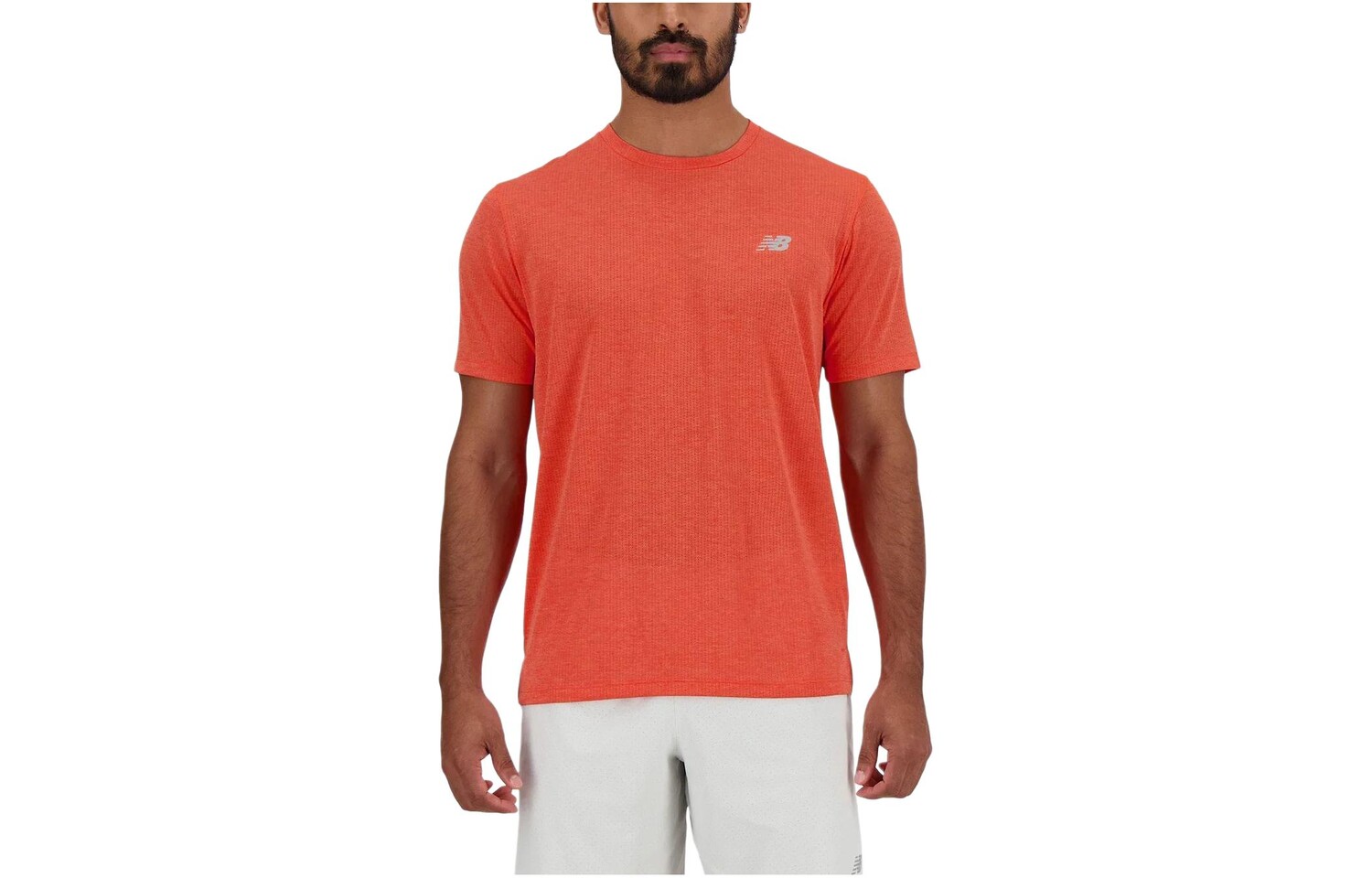 

Футболка мужская коралловая New Balance, цвет Coral