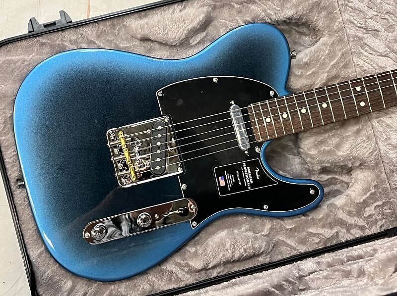 

Fender American Professional II Telecaster RW 2022 Dark Night New Unplayed Auth Dealer 7lb15oz #007