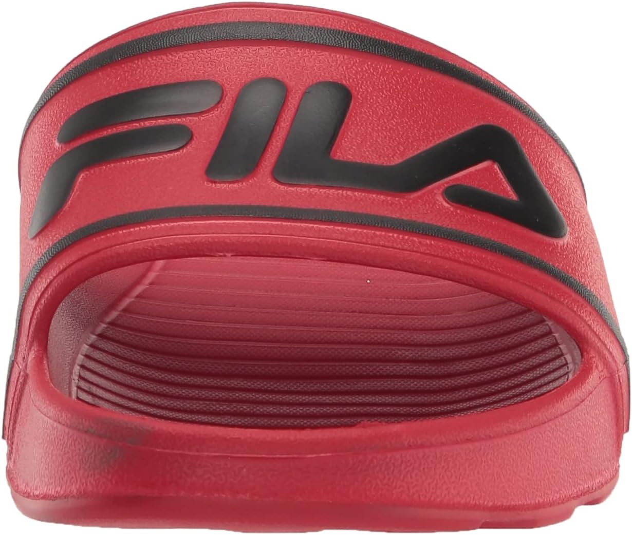 Детские сандалии Fila Sleek Slide StSlide, черный/красный — фото 2