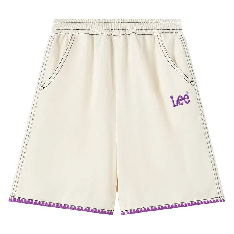 Детские джинсовые шорты Lee, Ecru