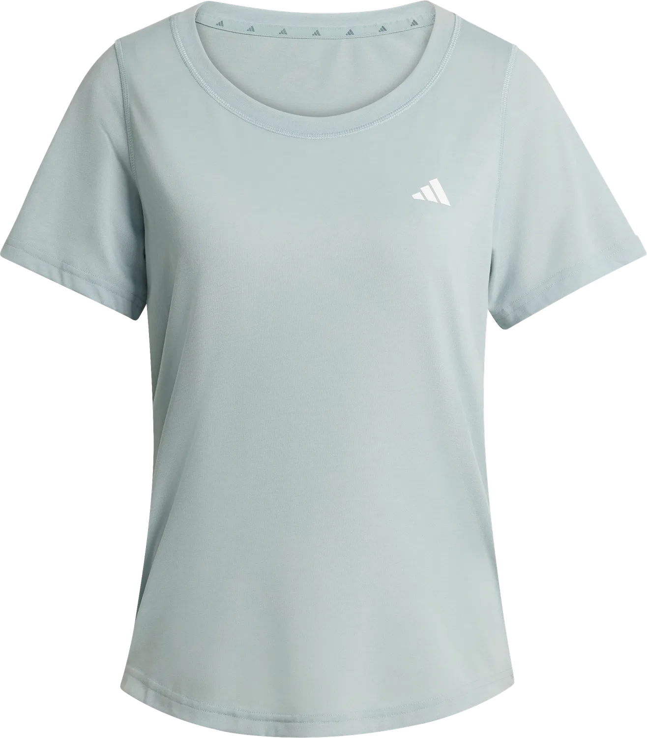 Женская спортивная футболка с круглым вырезом Adidas, цвет Mint