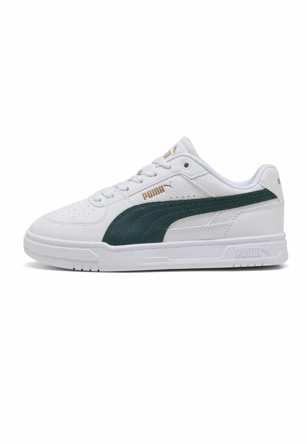 Caven iii jr унисекс - кроссовки Puma, White-Herb Garden- Gold