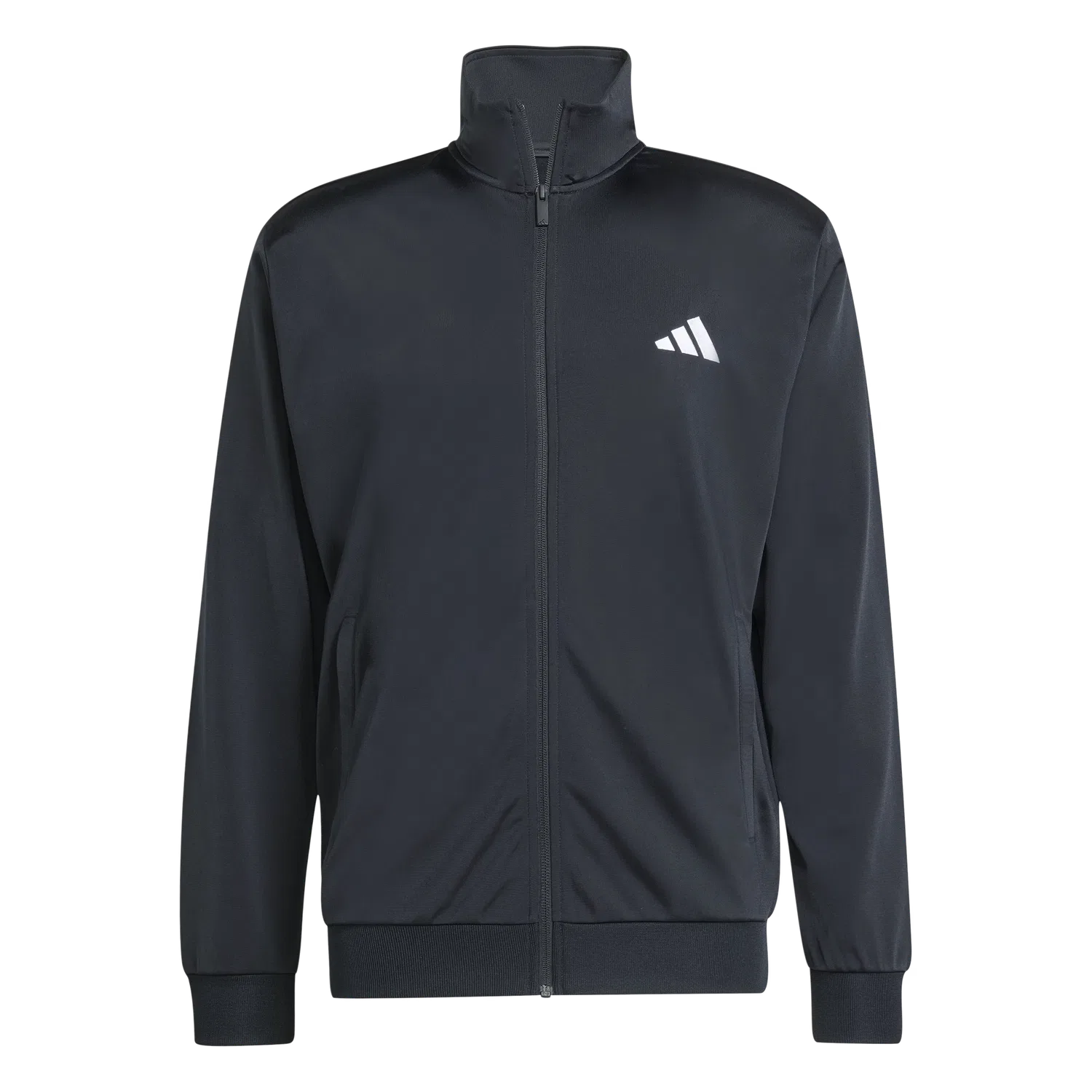 Мужской спортивный костюм с молнией Adidas, черный