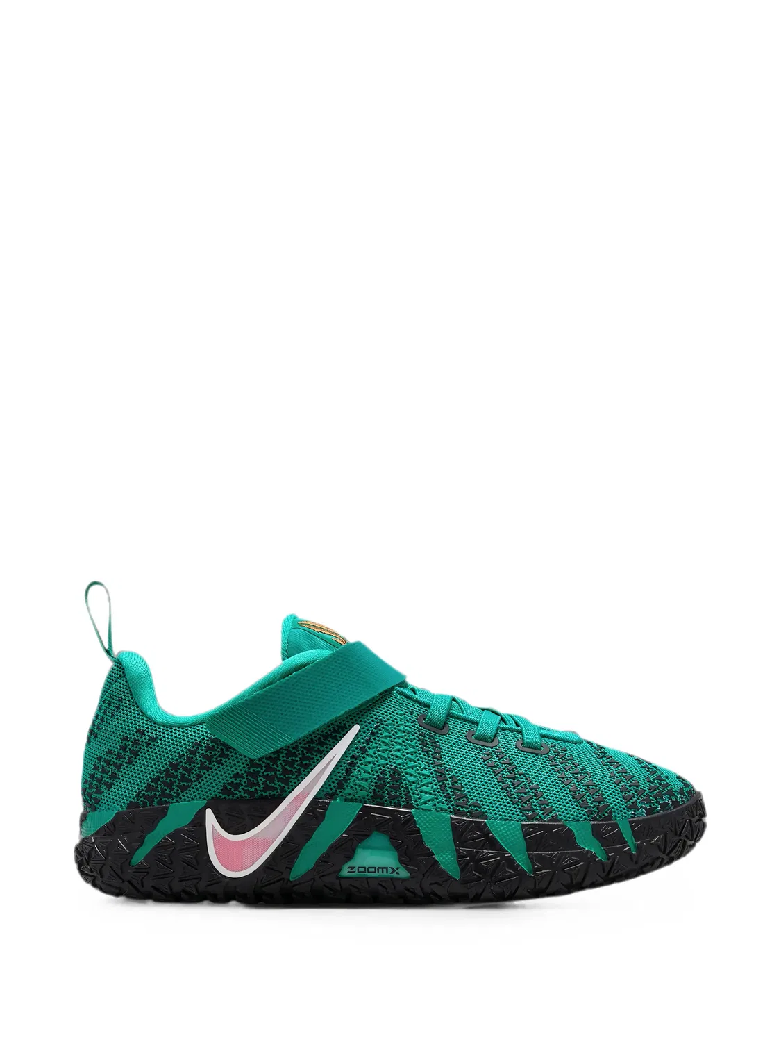 Кроссовки Ja 3 на липучках Nike Kids, зеленый