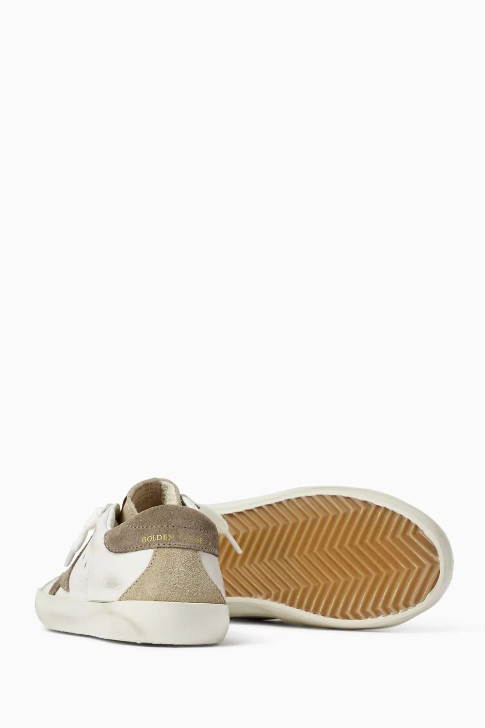 Кроссовки кожаные Junior Super-Star GOLDEN GOOSE — фото 3