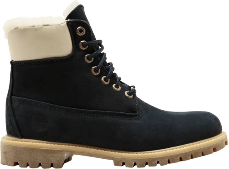 

Ботинки Kith x 6 Inch Shearling Boot Navy, синий