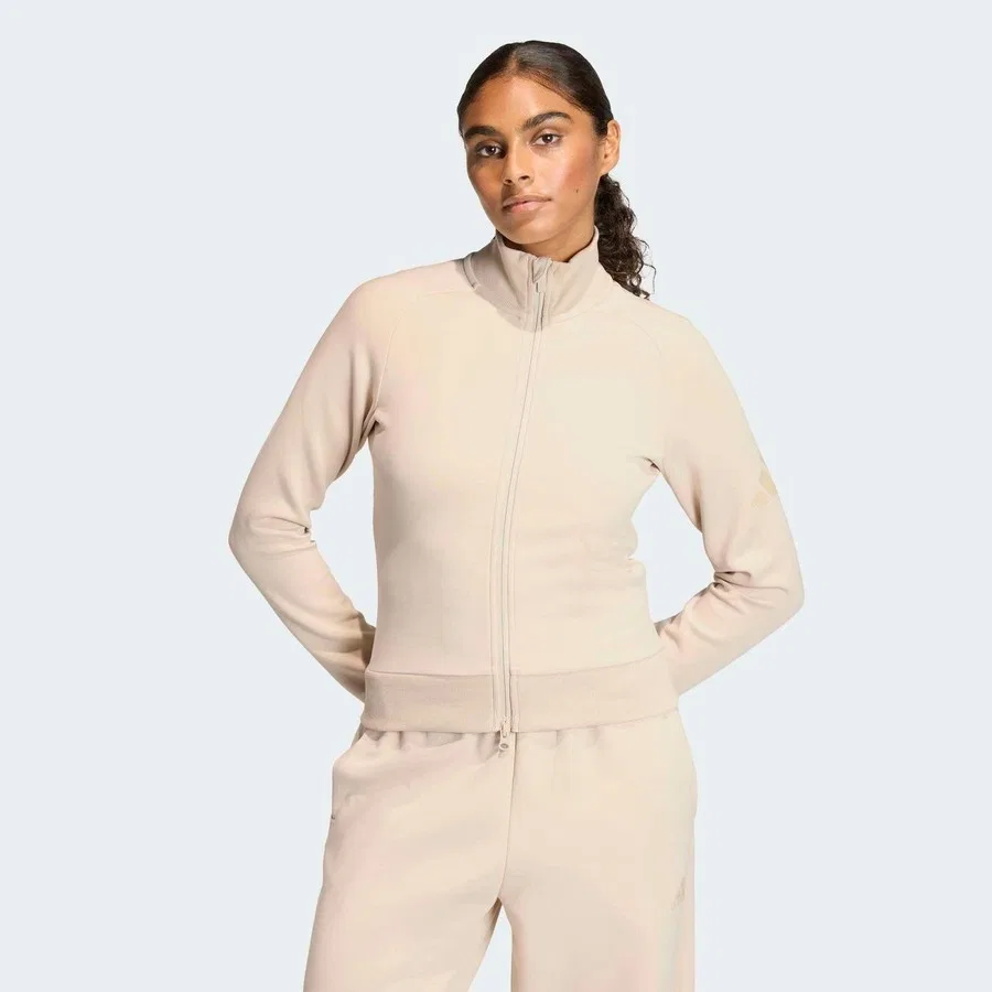 Женская куртка Soft Lux adidas, Кремовый