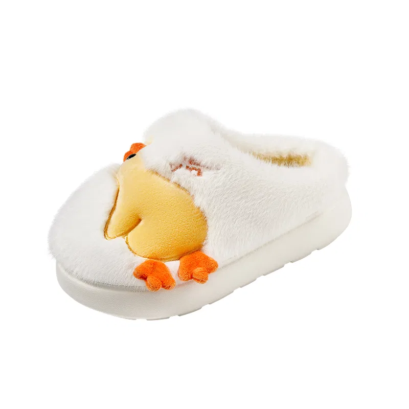Детские домашние тапочки с принтом Little White Duck POSEE, Little White Duck
