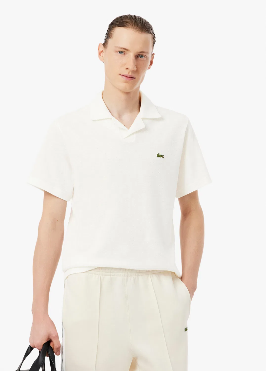Футболка-поло Lacoste Classic Fit, белый — фото 2