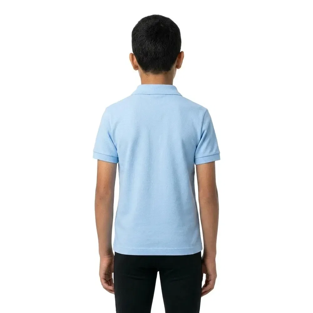 Сникерсы Lacoste Kids, синий — фото 4