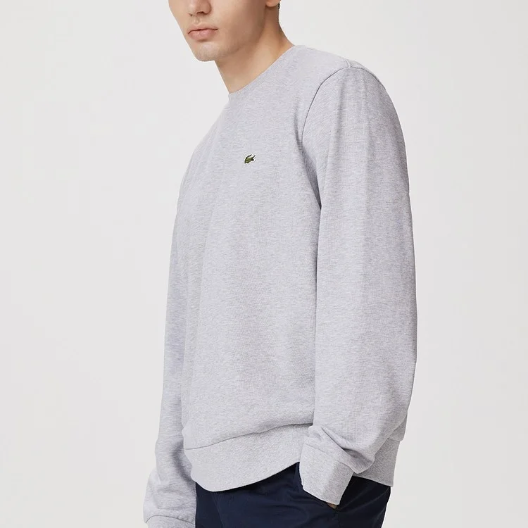 LACOSTE Свитшот мужской CCA/серый — фото 3