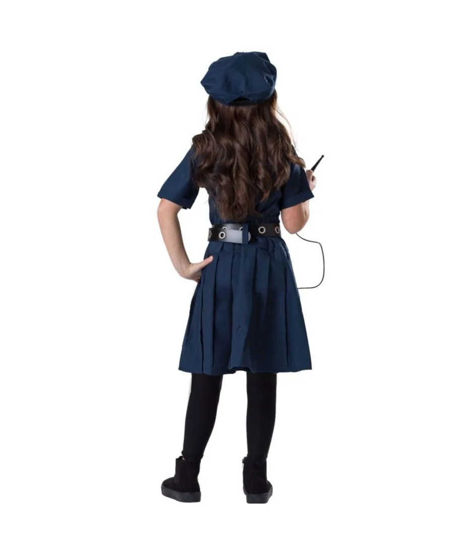 Костюм полицейского с аксессуарами Police Officer Costume Dress Up America, Blue — фото 3