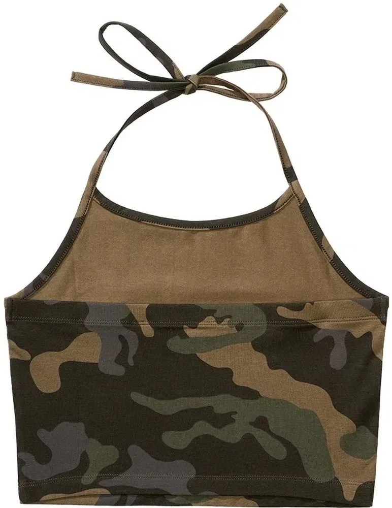 Женский топ на шее Brandit, Camouflage — фото 2
