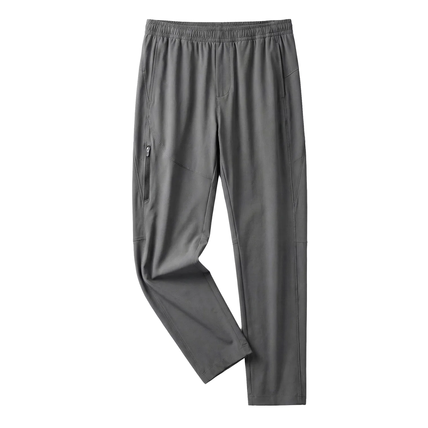 Детские унисекс штаны повседневные с легкой эластичностью Red Bean, Dark Gray