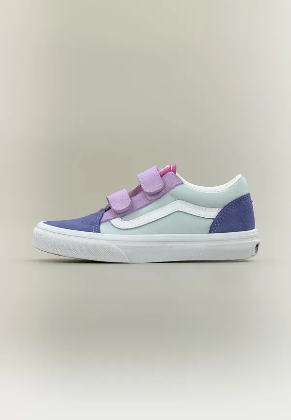 Кроссовки кожаные Old Skool Vans, Multi-coloured, мультиколор