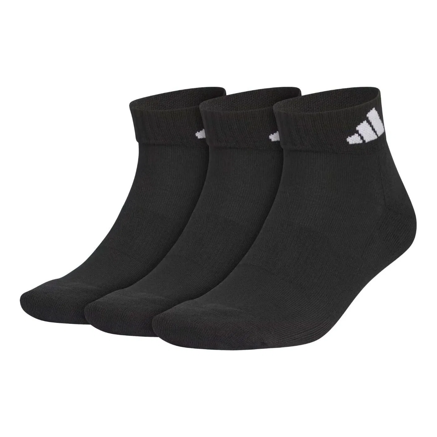 Носки Cushioned Sportswear Ankle Socks 3 Pair Pack 'Black' adidas, черный