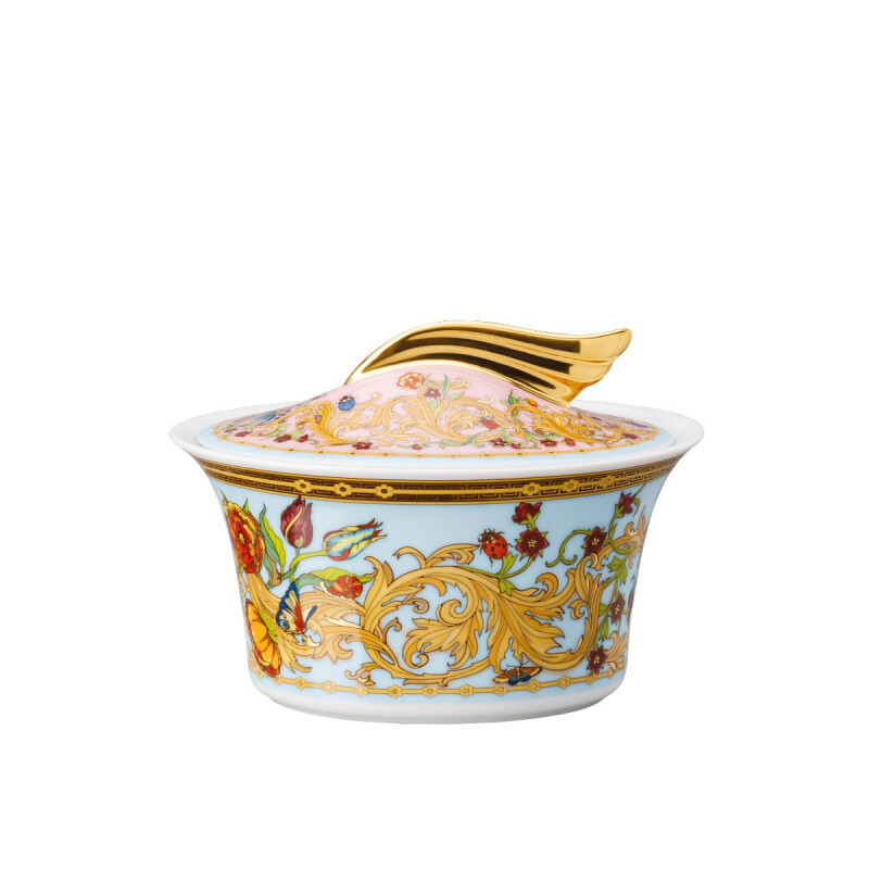 

Rosenthal Versace Le Jardin de Versace Сахарница на 6 персон 0,21 л Rosenthal meets Versace, разноцветный/золотой