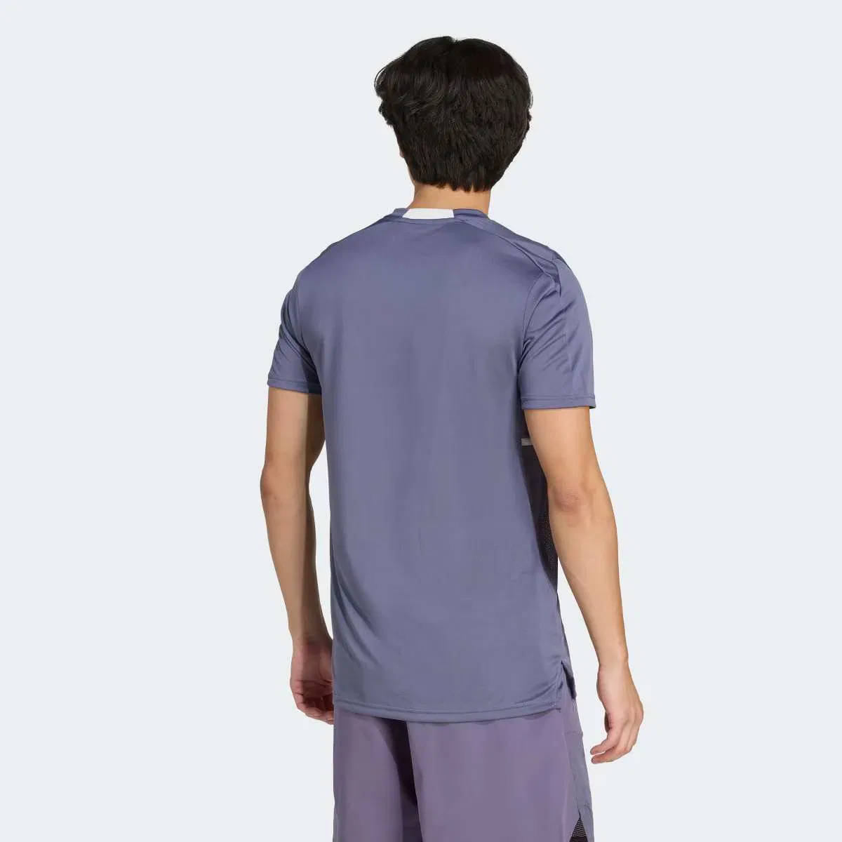 Мужская футболка, Designed-for-Training Legacy, adidas, фиолетовый — фото 2