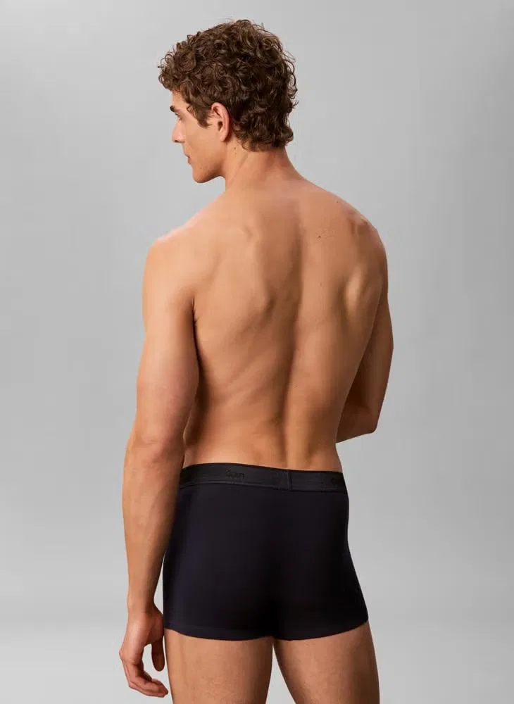 Трусы-боксеры хлопковые 3 pack Icon Calvin Klein, серый — фото 3