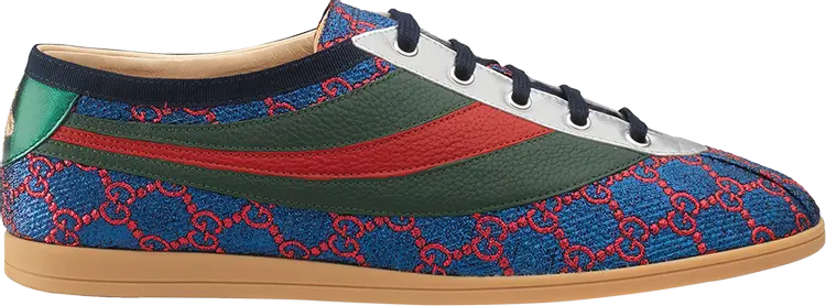

Кроссовки Gucci Falacer Lurex GG Blue, синий